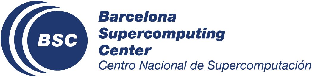 Barcelona Supercomputing Center Logo - blue medium